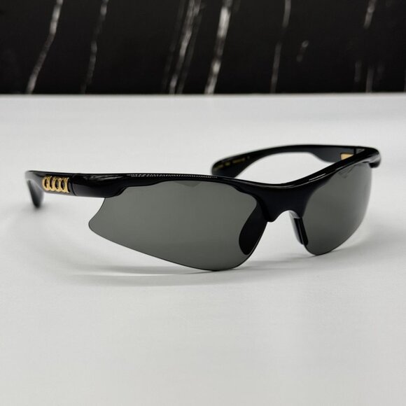 NEW GG1774S 006 GUCCI BLACK GREY MASK UNISEX GUCCI SUNGLASSES - Picture 5 of 11